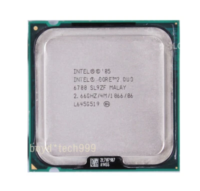 Intel Core 2 Duo E6700 SL9ZF 65W 1066 MHz 2.66GHz LGA 775 CPU Processor - Image 1 of 2