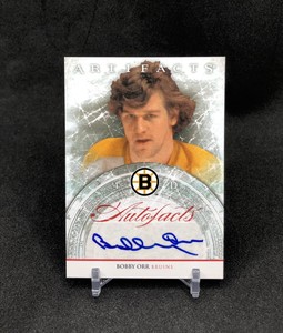 2012-13 UD Artifacts Bobby Orr AUTO-FACTS AUTO GROUP C SSP (1:263) No. A-BO 📈📈