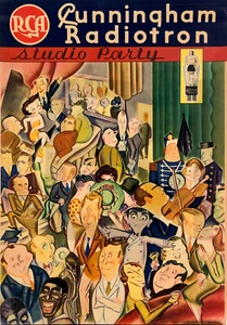 1933 RCA Advertising Poster 13 x 19" Photo Print - Picture 1 of 1