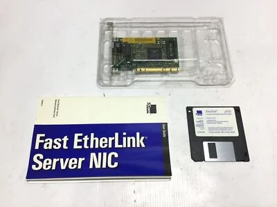 3Com 3C980B-TX Fast Ethernet 10/100 Server Network Interface Card-FULL KIT - Image 1 of 4