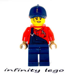 LEGO Mechanic Girl with Dark Blue Overalls Minifigure Hot Rod Set (40409) - Picture 1 of 2