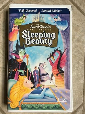 Sleeping Beauty Walt Disney VHS Limited Edition Clamshell "Like New"  bx31 - Image 1 of 4