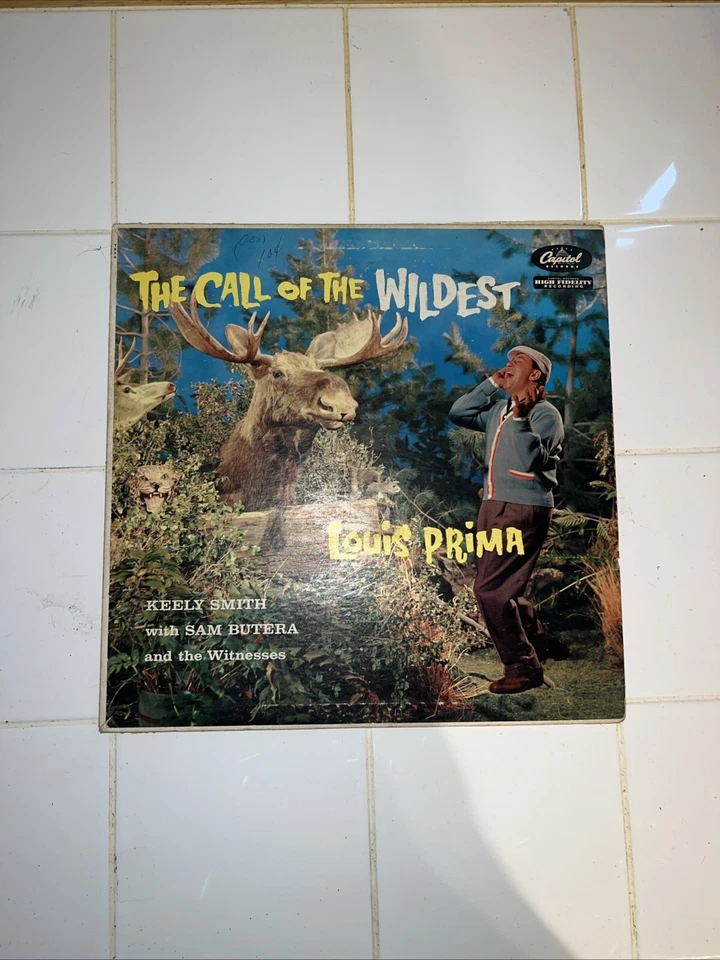 Louis Prima The Call of the Wildest LP Capitol  T836 Mono Turquoise Label - Image 1 of 1