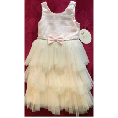 Vestidos de Princesa Niña Flor Fiesta Boda Dama de honor Formal Cumpleaños Talla 10  Foto 1 de 4