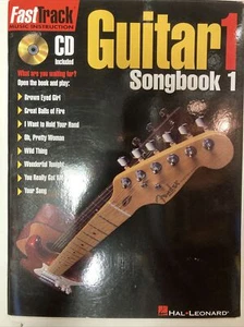 Cancionero para guitarra FastTrack 1 nivel 1 - libro de instrucciones musicales y audio 000697287 - Imagen 1 de 3