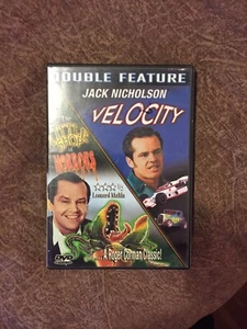 Double Feature Jack Nicholson DVD Little Shop Of Horrors / Velocity Roger Corman - Picture 1 of 3
