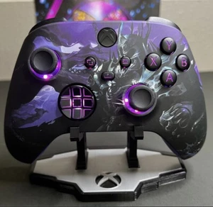 Microsoft Xbox Series X/S Custom Modded Controller With LED’s “Purple Ghost” - Picture 1 of 2