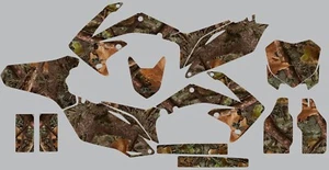 Realistic Camo graphic kit for Honda CRF450 CRF 450 2009-2012 decal Camouflage - Picture 1 of 4