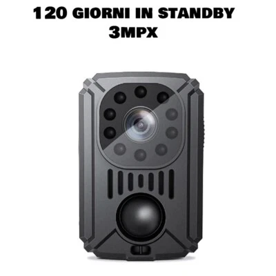 Telecamera per auto Micro Camera Mini Infrarossi Sensore di Movimento - Immagine 1 di 4