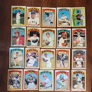 1972 TOPPS BASEBALL COMPLETE SET EX TO NM - Picture 1 of 24