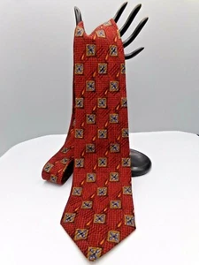 Robert Talbott Brand - Best Of Class Necktie - Hand Sewn 100% Silk - Geometric - Picture 1 of 4