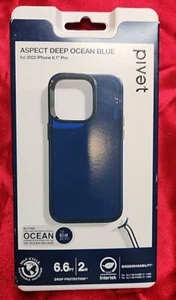 Pivet Apple iPhone 14 Pro Aspect Case - Deep Ocean Blue - Picture 1 of 2