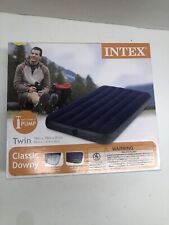 New listing
		Intex Twin Size Classic Downy Inflatable Air Bed Mattress 68757Wa (Blue)