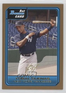 2006 Bowman Prospects Gold Yobal Duenas #B80