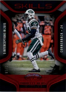 2016 Certified Skills Mirror Red #6 Darrelle Revis /99