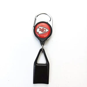 Portable lighter case easy Pull Kansas City Chiefs creative retractable keychain - Picture 1 of 2