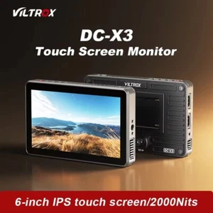 Viltrox DC-X3 6 Inch 4K Highlight Touch-Screen Monitor SDI HDMI IPS 1920x1080P - Picture 1 of 12