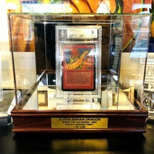 ALPHA SHIVAN DRAGON, 1993 MTG, RARE, BGS 9.0, GRADED "MINT"!