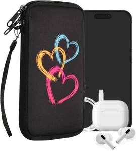 kwmobile Neoprene Sleeve for Smartphone Size XL - 6.7/6.8" - Shock Absorbing... - Picture 1 of 3