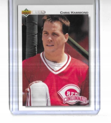 1992 Upper Deck #105 Chris Hammond Cincinnati Reds - Image 1 of 2