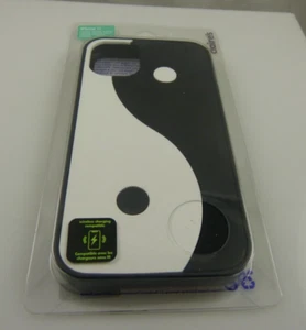 Ying Yang fits iPhone 11 phone case cover Black white wireless charging compatib - Picture 1 of 5