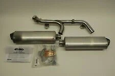 FMF Powercore 4 Dual Silencer Exhaust Polaris Ranger 800 RZR FITS 2007 TO 2011 - Изображение 1 из 1