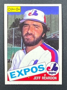 Jeff Reardon 1985 O-Pee-Chee #375 Montreal Expos - Bild 1 von 2