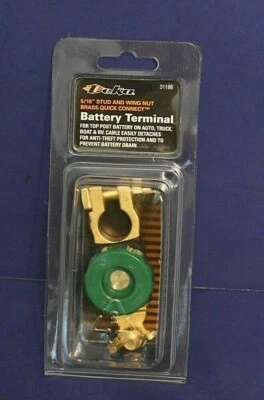 Brass Battery Disconnect Switch Quick Cut-off Terminal Link Marine Applications - Image 1 of 4