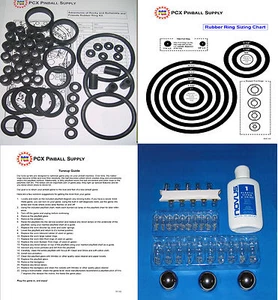 1993 Data East Rocky & Bullwinkle Pinball Tune-up Kit - Picture 1 of 1
