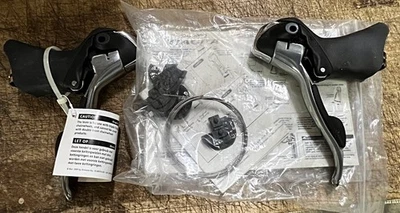 Shimano TIAGRA ST-4500/ ST-4503 Tiagra 9-Speed Double/Triple STI Shifters - NEW - Image 1 of 4