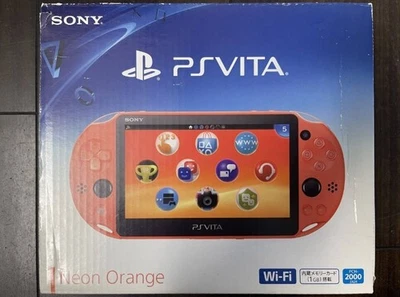 SONY PlayStation Vita Modelo Wi-Fi Naranja Neón PCH-2000ZA24 de Japón nuevo Foto 1 de 3