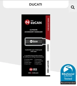 HexInnovate | HEX ezCAN Como für Ducati Bikes | H3-DUC-002 - Bild 1 von 8