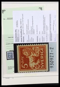 SWEDEN 1858-1980 Mainly MNH in 3 Schaubek Albums Certificate Stamp Collection - Picture 1 of 12