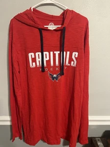 Sudadera ligera con capucha para adultos de la NHL Washington Capitals. XL NUEVO CON ETIQUETAS - Imagen 1 de 5