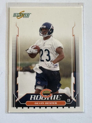 Devin Hester - 2006 Score Football #375 - White Jersey - Chicago Bears - RC - Image 1 of 2