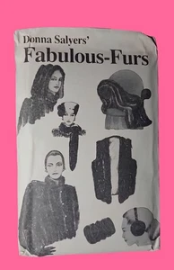 Donna Salyer Fabulous-Furs Pattern #004 Sizes P-L Vintage 1990 Unused-S4 - Picture 1 of 4