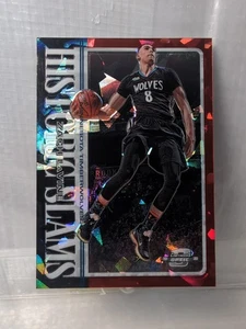 Panini Contenders Optic Historic Slams 2019-20 rojo hielo agrietado #16 Zach LaVine - Imagen 1 de 2
