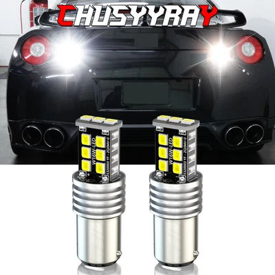 1157 2357 2057 7528 LED Reverse Backup Lights For Chevrolet Corvette 1997-2004 - Image 1 of 4