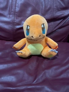 Pokemon Center Originale Seduto Cutie Charmander 6" Peluche da Appendere LEGGI DESC - Foto 1 di 3