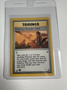 Pokemon Breeder Fields Neo Revelation 62/64 1ª Edición WOTC Pokémon De Colección  - Imagen 1 de 11