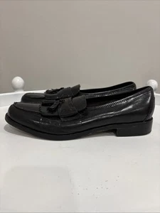 Nunn Bush Dress Flex Oxfords Black Leather Tassel Loafers Size 11 M 275038 - Picture 1 of 10