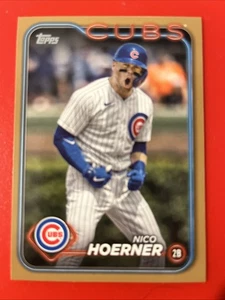 2024 Topps Series 1 - Nico Hoerner #204 Gold /2024 - Bild 1 von 2
