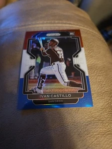 2022 Panini Prizm #193 Ivan Castillo Red/White/Blue Prizm - Bild 1 von 2