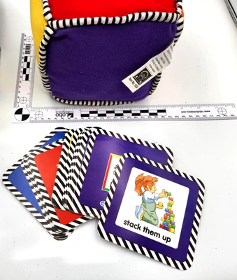 Discovery Toys Roll and Play Activity Cube w/48 Cards 1038 Educational Complete - Image 1 of 4