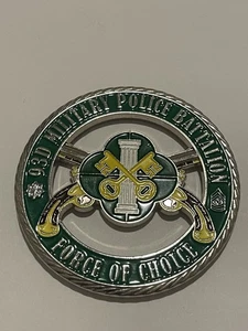 U.S. Army 93rd Military Police Battalion Challenge Coin Force of Choice - Bild 1 von 14