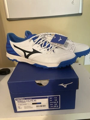 Césped Mizuno Rebula 3 Elite Talla 11 Azul Blanco Foto 1 de 4