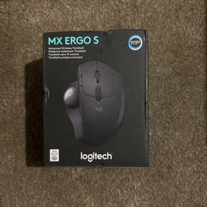 Logitech MX Ergo S Wireless Trackball Mouse - Black - Picture 1 of 1