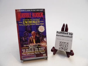 Horrible Horror - Hosted by Zacherley the Cool Ghoul [VHS] [VHS Tape] Goodtimes - Picture 1 of 4