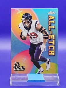 J.J. Watt 2024 Topps cromo refractor todo grabado SP 🔥 Texans - Imagen 1 de 2