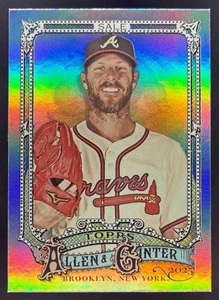2025 Topps Allen & Ginter Chris vendita ritratto argento #144 coraggiosi - Foto 1 di 10